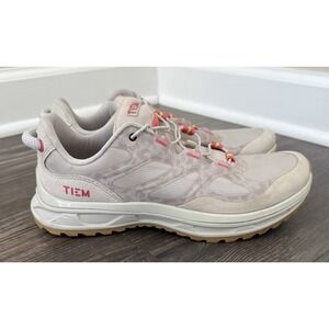 TIEM Via women's cycling shoes Sneakers  8.5 Snow Leopard Coral Pink